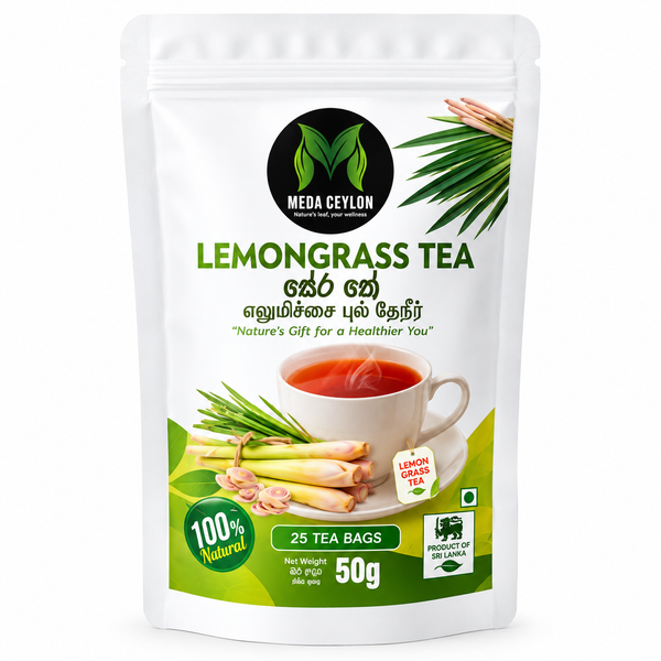 Pure Dried Lemongrass Herbal Tea – 100% Natural Loose Cut Herbal Infusion