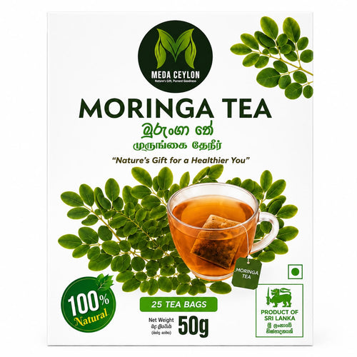 Ceylon Organic Moringa Tea (Moringa Oleifera) – Daily Immunity, Vitality & Anti-Inflammatory Blend